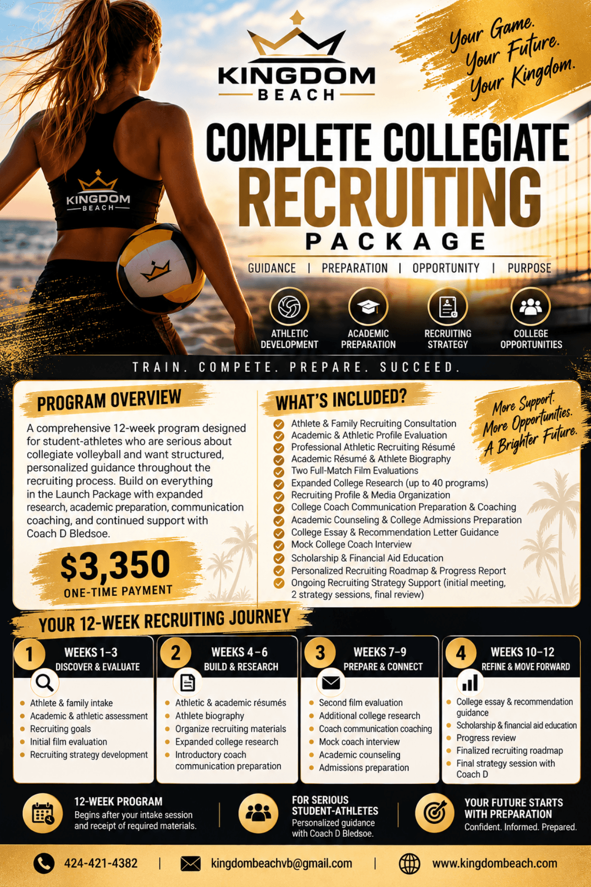 Complete Collegiate Recruiting Package