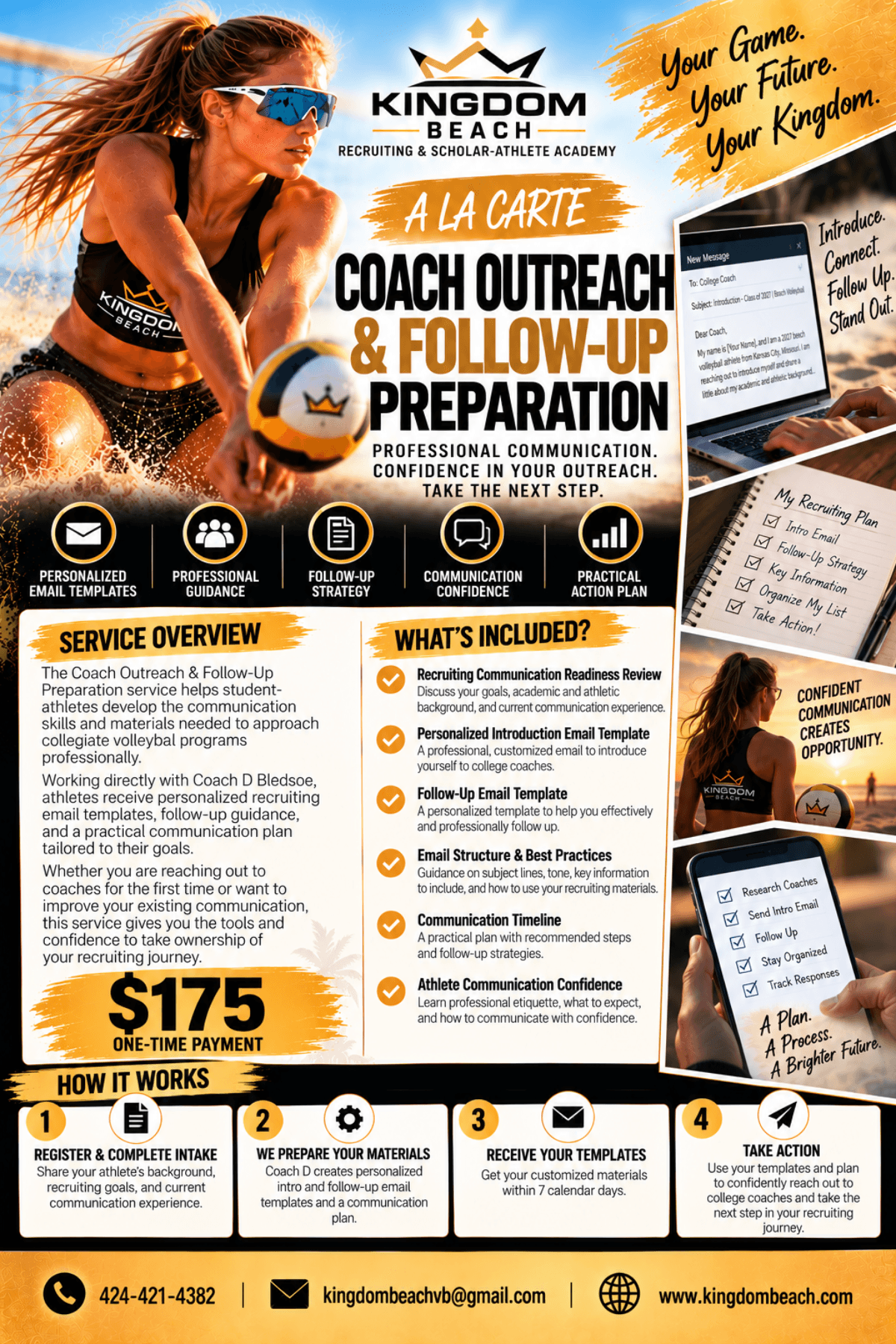 À La Carte — Coach Outreach & Follow-Up Preparation