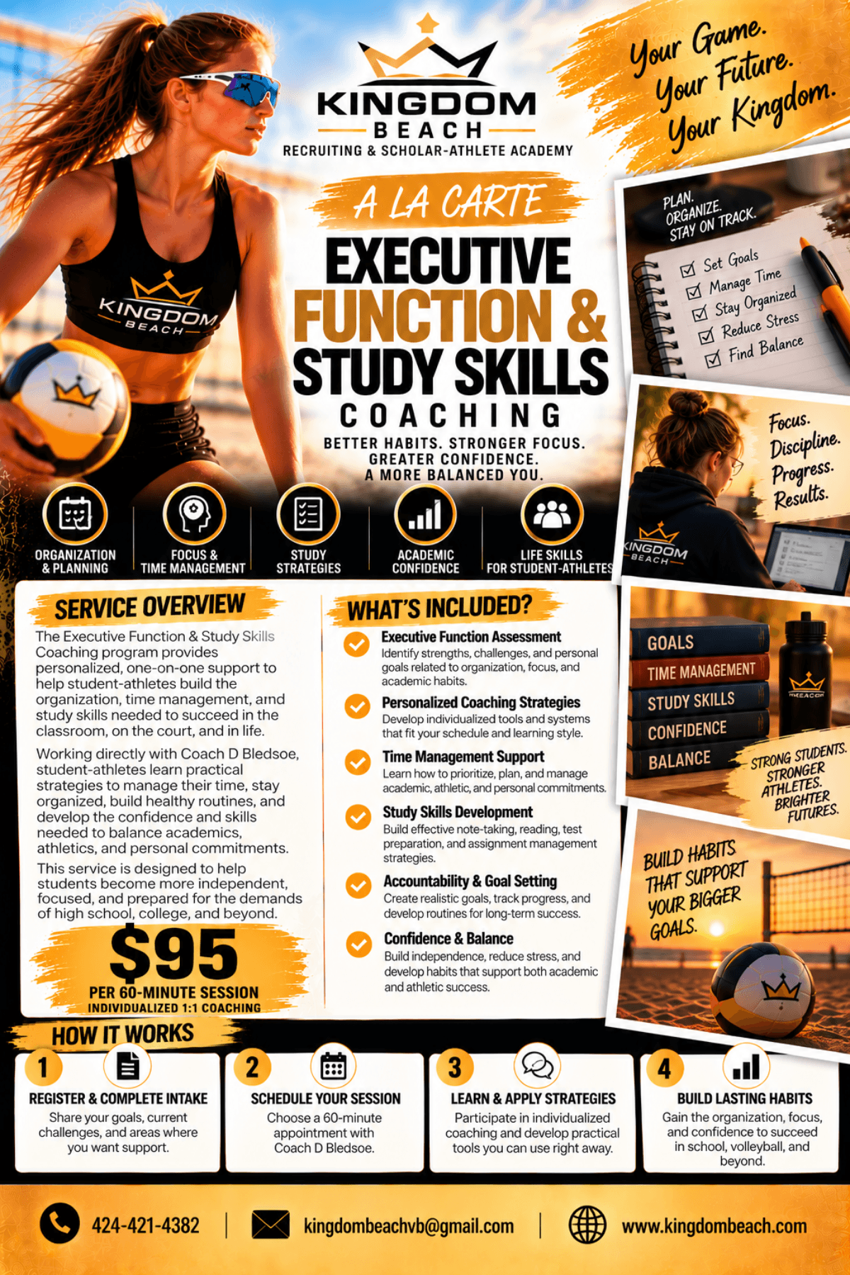 À La Carte — Executive Function & Study Skills Coaching